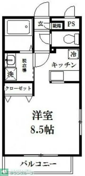 ガレットVIII 4階階 間取り
