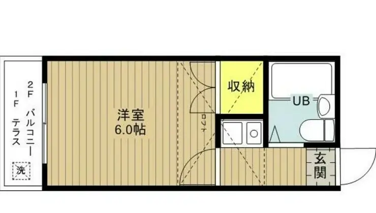 ハイツこうみ 1階階 間取り