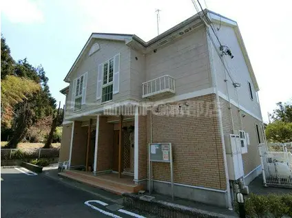 エバーグリーン(2DK/1階)の外観写真