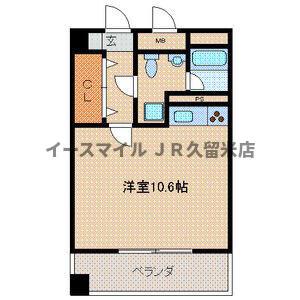 E.POPULAR(ワンルーム/2階)の間取り写真