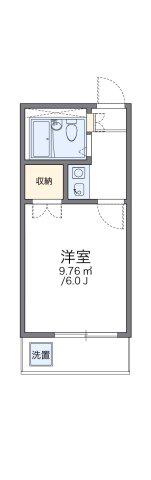 レオパレス高上(1K/2階)の間取り写真