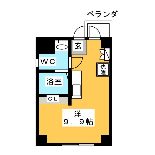 RIVIERE MAISON水天宮前(ワンルーム/3階)の間取り写真
