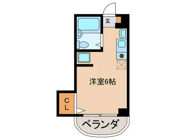 メビウス中和泉 3階階 間取り