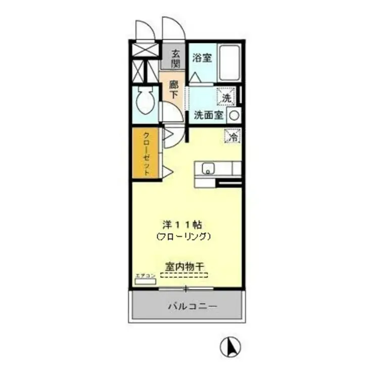 コンフォール 3階階 間取り