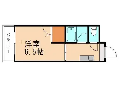 メゾンド・エスポワール(1K/3階)の間取り写真