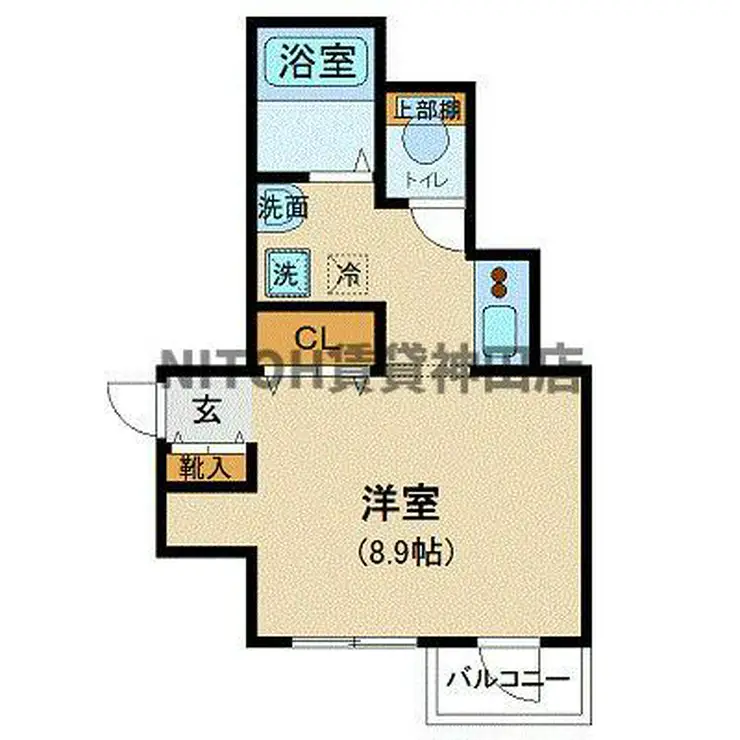 アーバイル日本橋小伝馬町 8階階 間取り