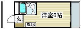 ピンクパンサー(ワンルーム/2階)の間取り写真