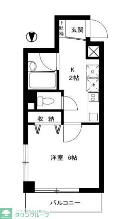 ECLUSE 5階階 間取り