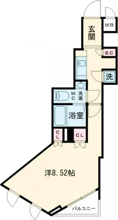 ビバリーホームズ練馬桜台 5階階 間取り