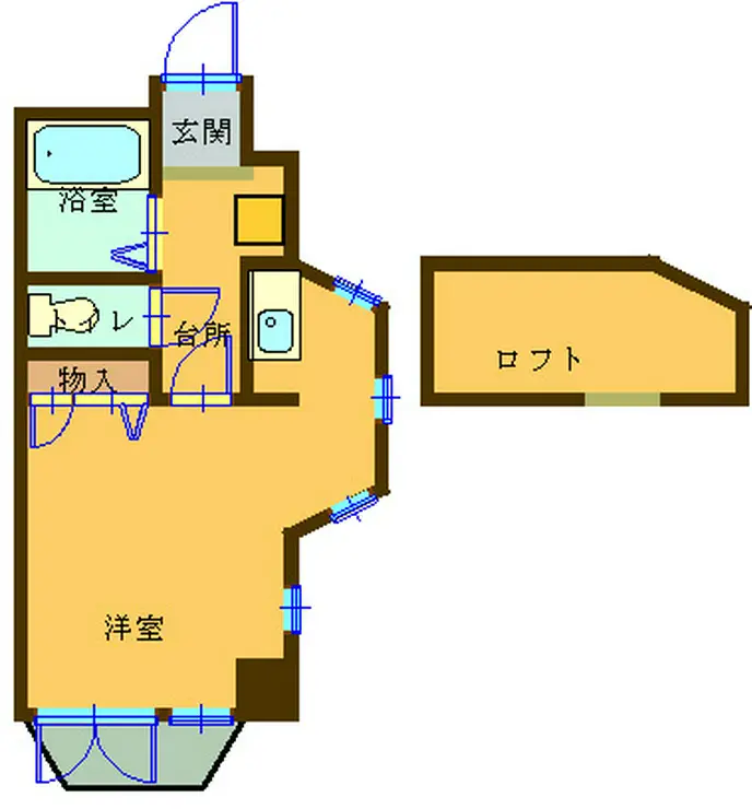 アットイース 3階階 間取り