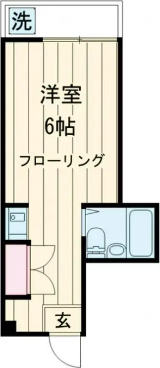 カーサフジイ 2階階 間取り