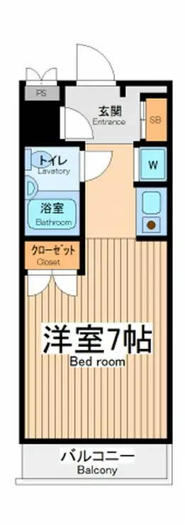 コンフォルト 3階階 間取り
