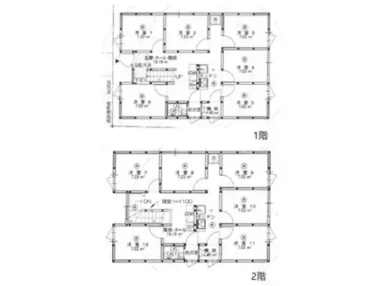 TOKYOβ千川8 1棟貸し(ワンルーム/1階)の間取り写真