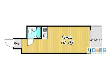 シャンボール第3新大阪(ワンルーム/5階)の間取り写真