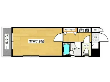 リファレンス東公園II(1K/9階)の間取り写真