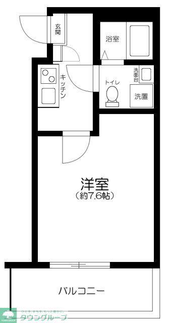 船橋市宮本1丁目計画(1K/3階)の間取り写真