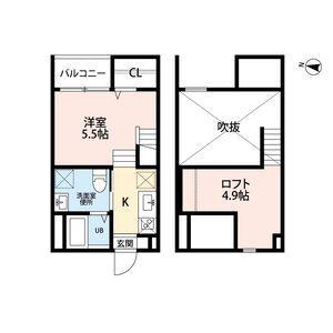 マーリエ名古屋南 (ワンルーム/1階)の間取り写真