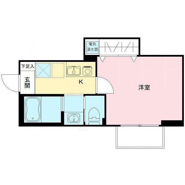 NIVALIS(1K/2階)の間取り写真