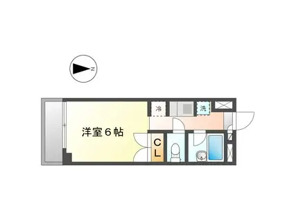 エクセレントN・A(1K/4階)の間取り写真