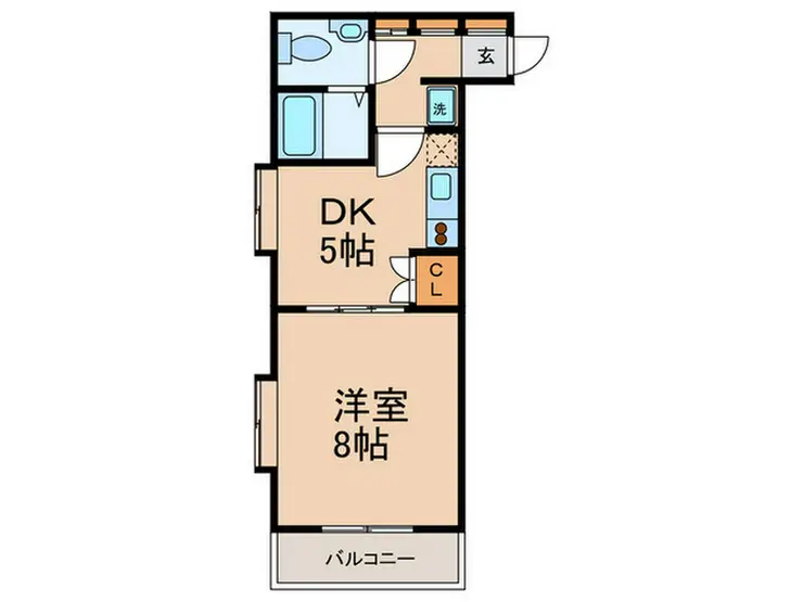 自由が丘クレスト 2階階 間取り