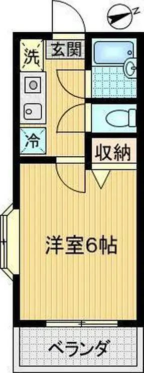 コスモライト 2階階 間取り