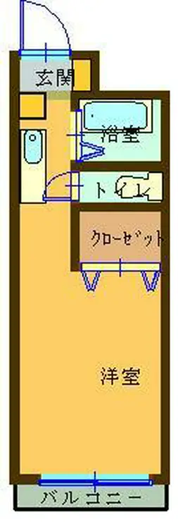 メゾンラベンダー5番館 2階階 間取り