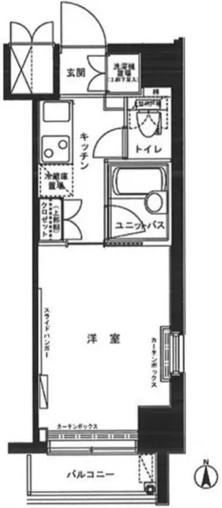 ルーブル蒲田弐番館 11階階 間取り
