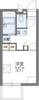 レオパレス岡本(1K/2階)の間取り写真