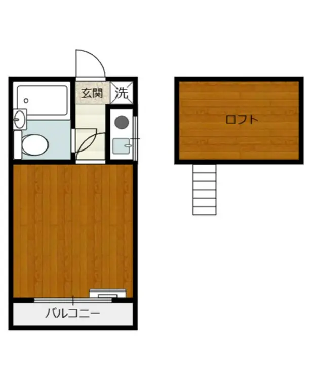 RARA相模原NO.3 1階階 間取り