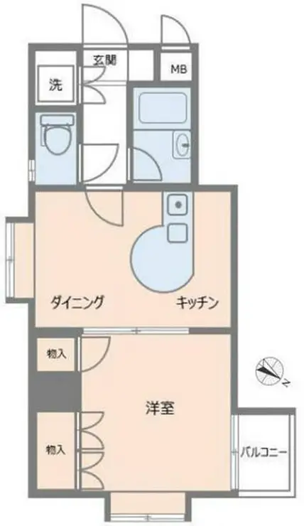 シルフィード板橋本町 3階階 間取り