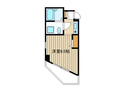 ウィズ池袋(ワンルーム/4階)の間取り写真