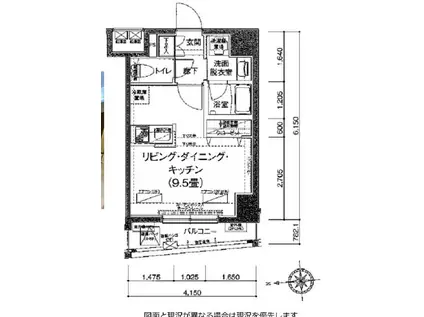 アイルイムーブル浅草(ワンルーム/2階)の間取り写真