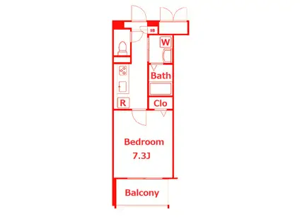 JON NOVI YOKOHAMA(1K/3階)の間取り写真