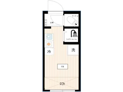 カーサ・コスタ南千住(ワンルーム/2階)の間取り写真