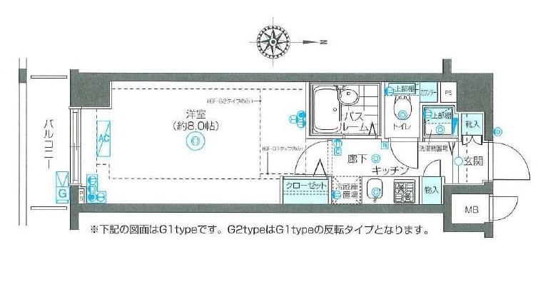 フェニックス本郷東大前(1K/3階)の間取り写真
