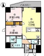 MAISON DE AZURE(2LDK/8階)の間取り写真