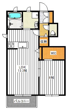 シャーメゾン八木山(1LDK/1階)の間取り写真