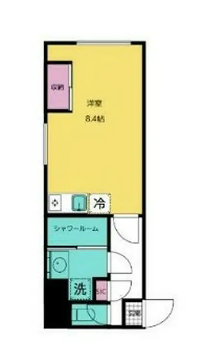 アスティエ渋谷松濤 3階階 間取り