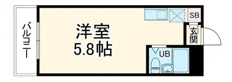 ポートハイム三春台 2階階 間取り