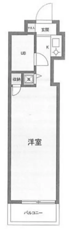 ロザール立石 4階階 間取り