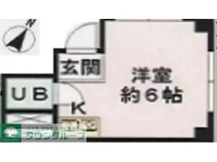 グランデーム成増(ワンルーム/1階)の間取り写真