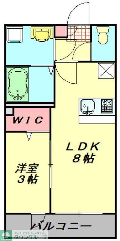 BESTSTAGE東大宮4丁目IV(1LDK/1階)の間取り写真