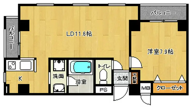 T・FORT吾妻台 5階階 間取り