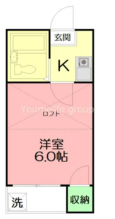 パークヒル湘南 1階階 間取り