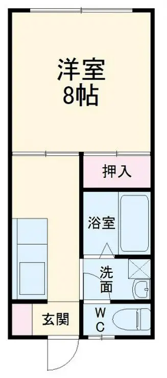 コスモス館 2階階 間取り