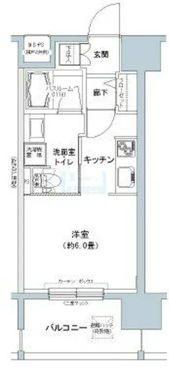 パークキューブ板橋本町 12階階 間取り