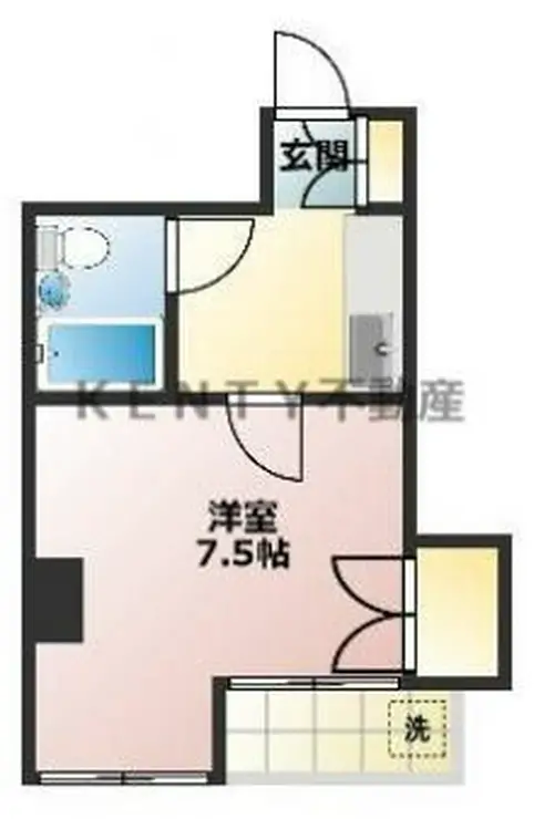 グランパ池上 4階階 間取り