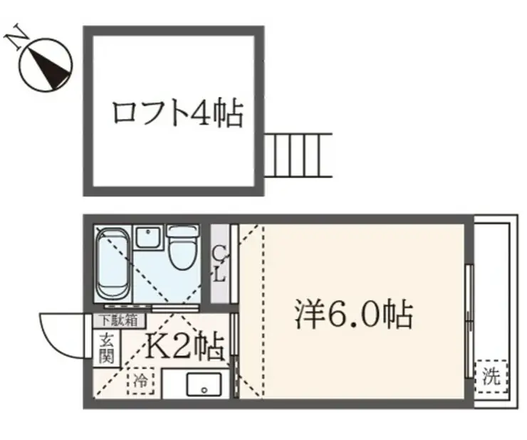 フレグランス館 1階階 間取り
