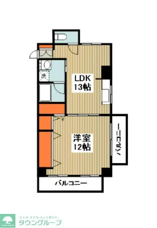 ディアアルテ 6階階 間取り
