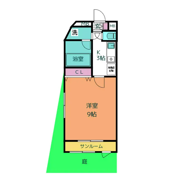 武蔵浦和プラザ 1階階 間取り